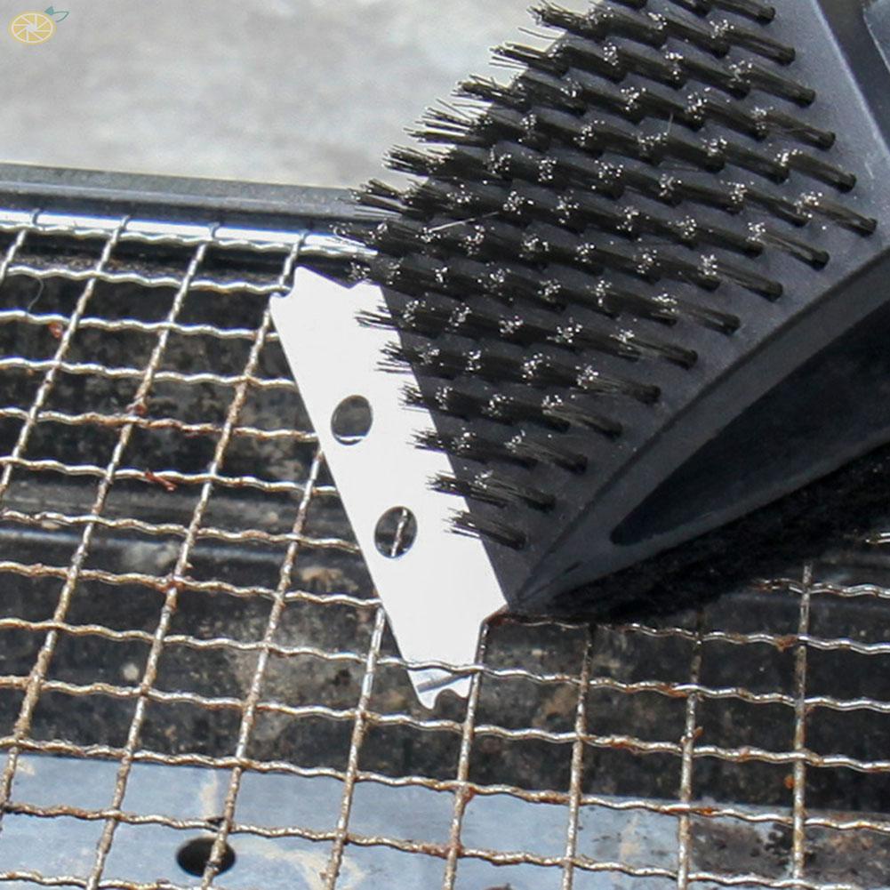 【VARSTR】Get Your Grill Looking Like New with Our Dual Sided Stainless Steel Brush and Scraper!