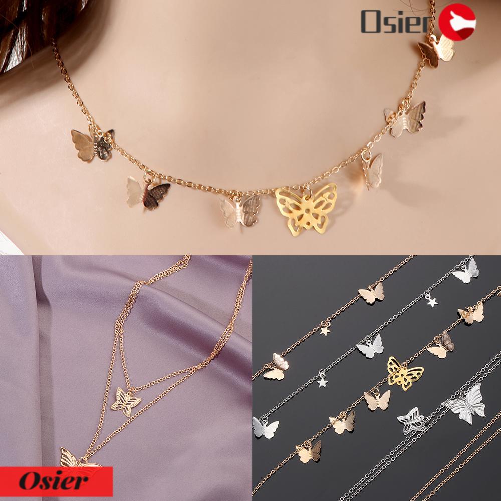 Dây Chuyền Mặt Hình Thú Dễ Thương OSIER1|Vòng Cổ Choker Nhiều Màu Sắc