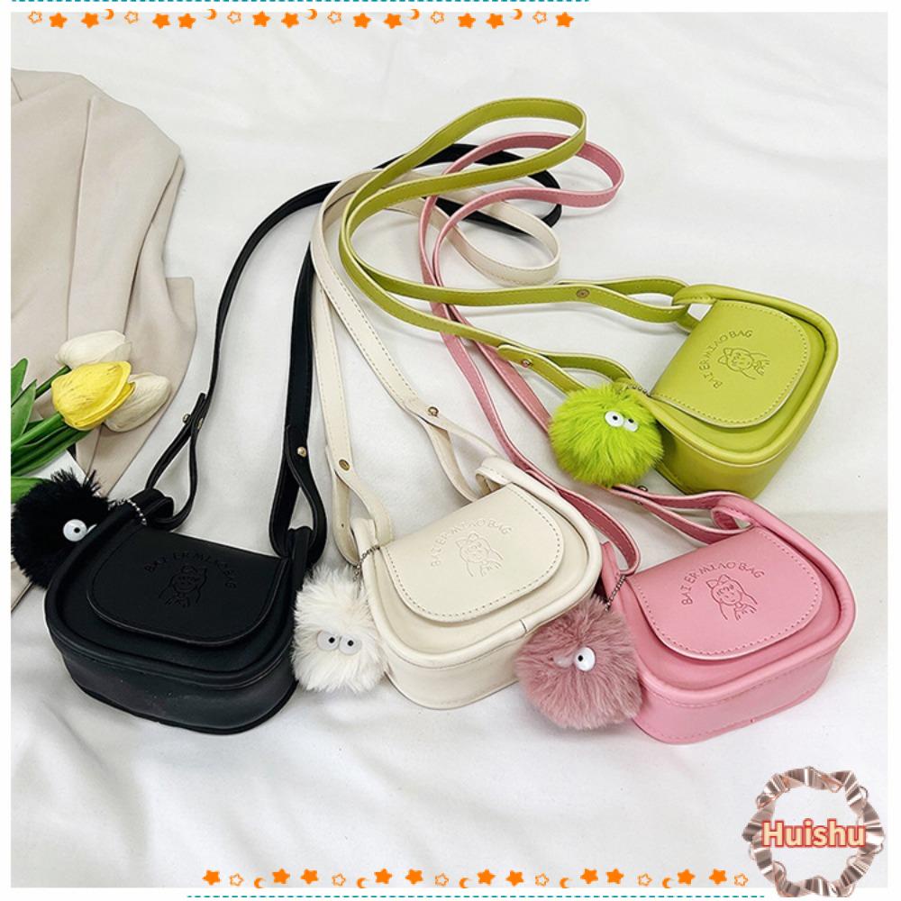 HS Túi Da Đeo Chéo Màu Trơn Thời Trang 2023 Cho Nữ