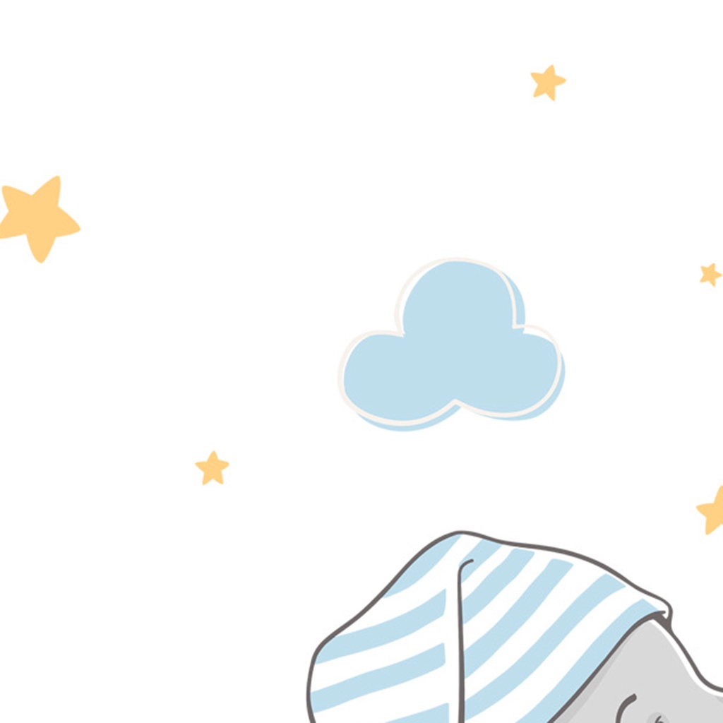 Set 2 Miếng Dán Tường Bằng PVC Phát Quang Hình Chú Voi Độc Đáo Trang Trí Nhà Cửa