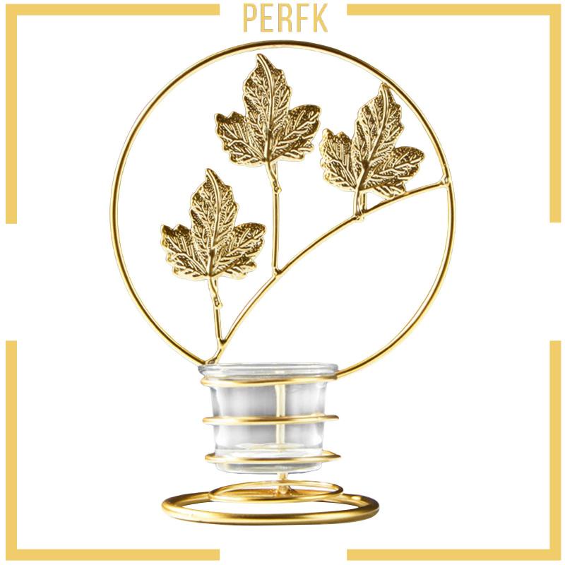 Giá Đỡ Nến Hình Chiếc Lá Bằng Kim Loại Trang Trí Tiệc Cưới / Năm Mới