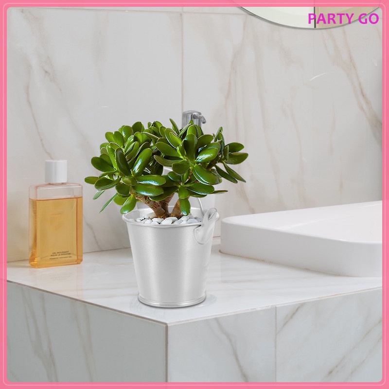 Giỏ Thiếc Mạ Thiếc Đựng Kẹo / Đồ Ăn Vặt Cho Tiệc Bãi Biển / Bữa Tiệc Keg Uiran.