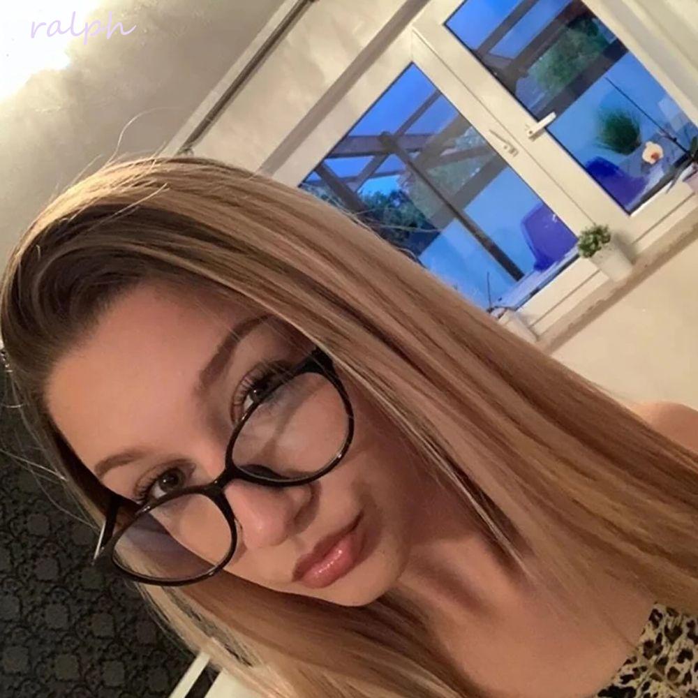 Mắt Kính Gọng Tròn Bằng Nhựa Phong Cách Thời Trang Hàn Quốc