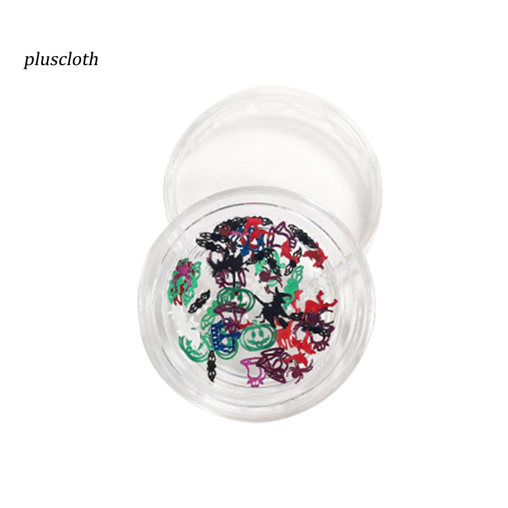 1 Hộp Sticker Dán Móng Tay Nghệ Thuật Chủ Đề Halloween