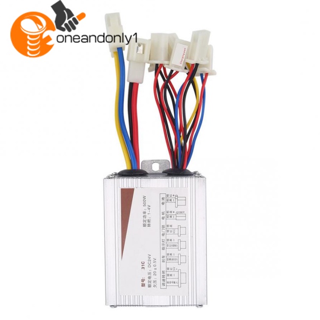 Hộp Điều Khiển Động Cơ Xe Đạp Điện 12V / 24V / 36V / 48V 500 / 800W DC