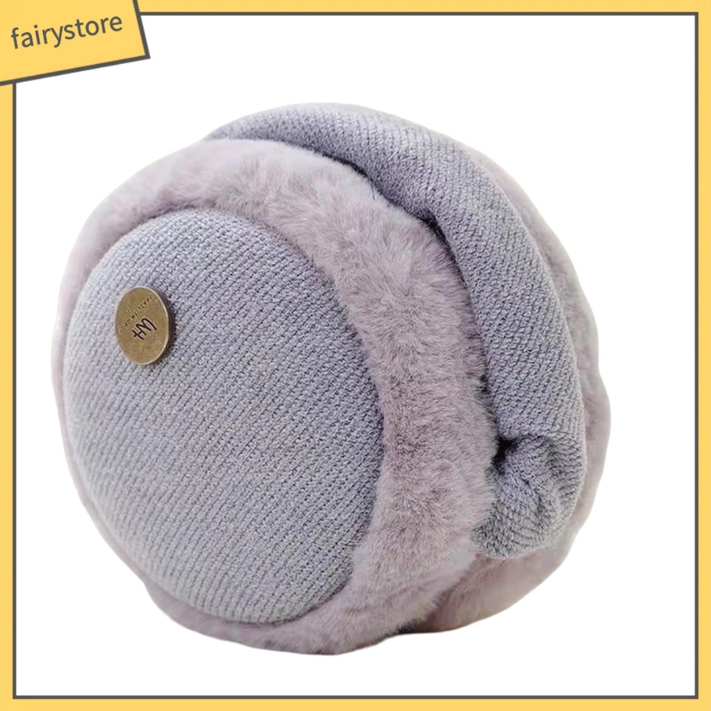 Chụp Tai Giữ Ấm Dày Dặn Thoải Mái Chống Gió Chống Trượt Màu Sắc Tương Phản Có Thể Gập Lại Dành Cho Nam Nữ