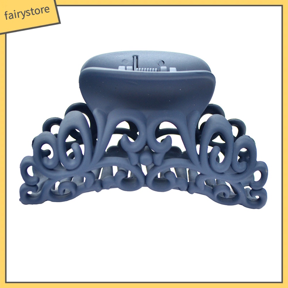 Kẹp Tóc Càng Cua Rỗng Bằng Nhựa Resin Màu Sắc Ngọt Ngào Cho Nữ