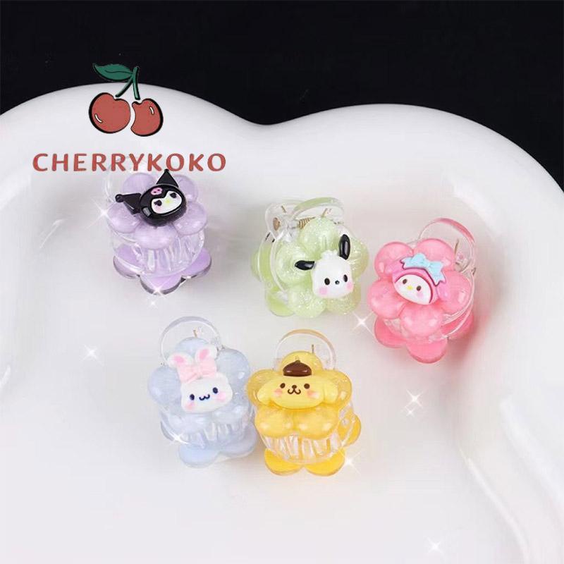 🍒🍒CHERRYKOKO Kẹp TóC HìNh Chú CúN Dễ Acrylic Thương ThờI Trang Cho Nữ