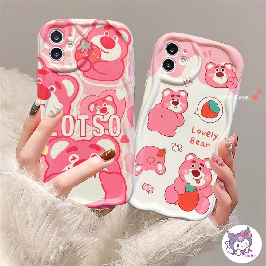 Ốp Lưng Redmi 12 13C 12C 10C 10A 9C 9T Note 12 11 12s 11s 10s 9s 12Pro A2 A1 10 9A 9 Xiaomi 12 Lite 11 Lite Poco C65 M3 X5 X3Pro NFC sixhd Ốp Điện Thoại Viền Cong Hình Gấu 3D Cho