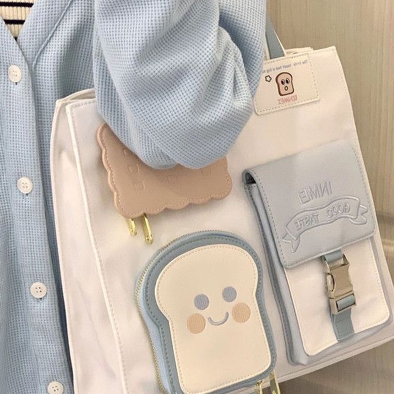 Túi tote Đeo Vai Sức Chứa Lớn Ngọt Ngào Cho Nữ