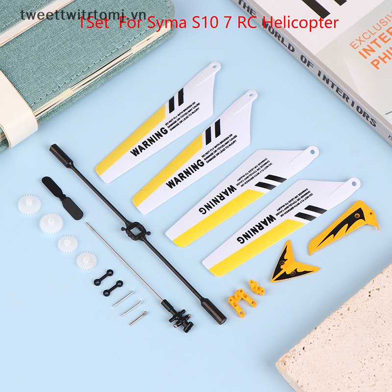 Set Phụ Kiện Thay Thế Cho Máy Bay Trực Thăng Điều Khiển Từ Xa S107G S107