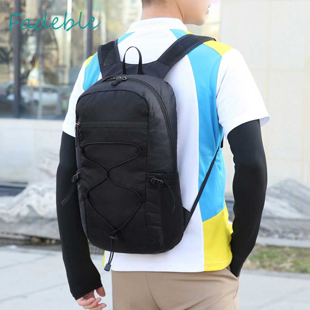 Ba Lô Nylon Gọn Nhẹ Có Thể Gấp Gọn Dùng Cho Leo Núi / Cắm Trại /