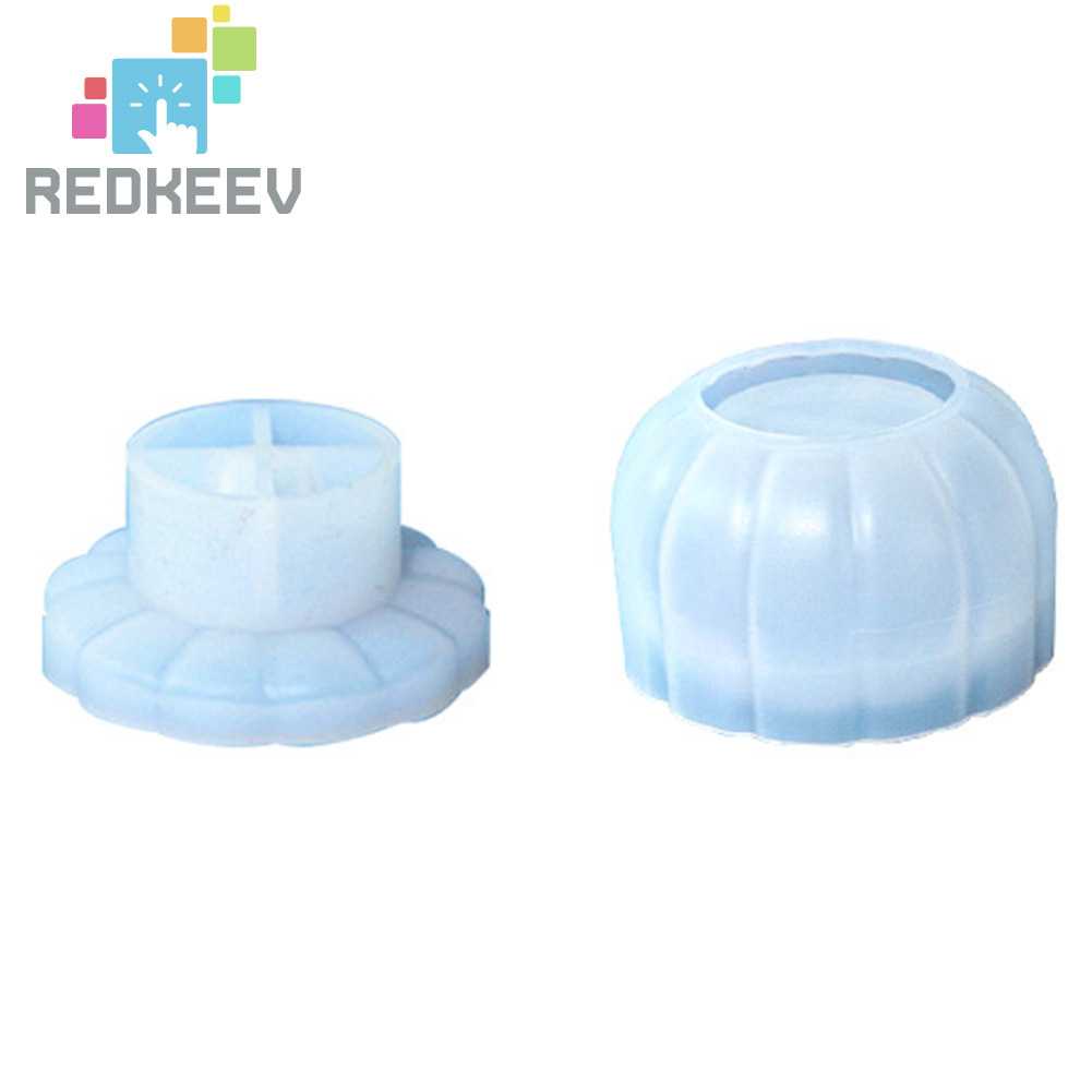 Khuôn Silicone Làm Hộp Trang Sức Hình Quả Bí Ngô