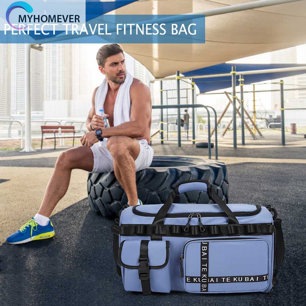 Túi Đựng Bóng Đá / Tập Gym Chia Ngăn Khô / Ướt Bằng Chất Liệu Oxford Chống