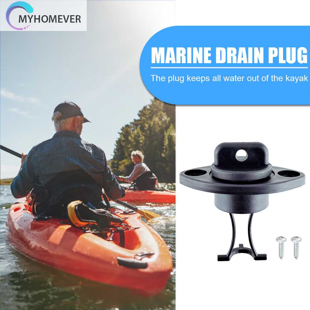 Nút Chặn Lỗ Thoát Nước Hình Oval Bằng Thép Không Gỉ Cho Thuyền Kayak