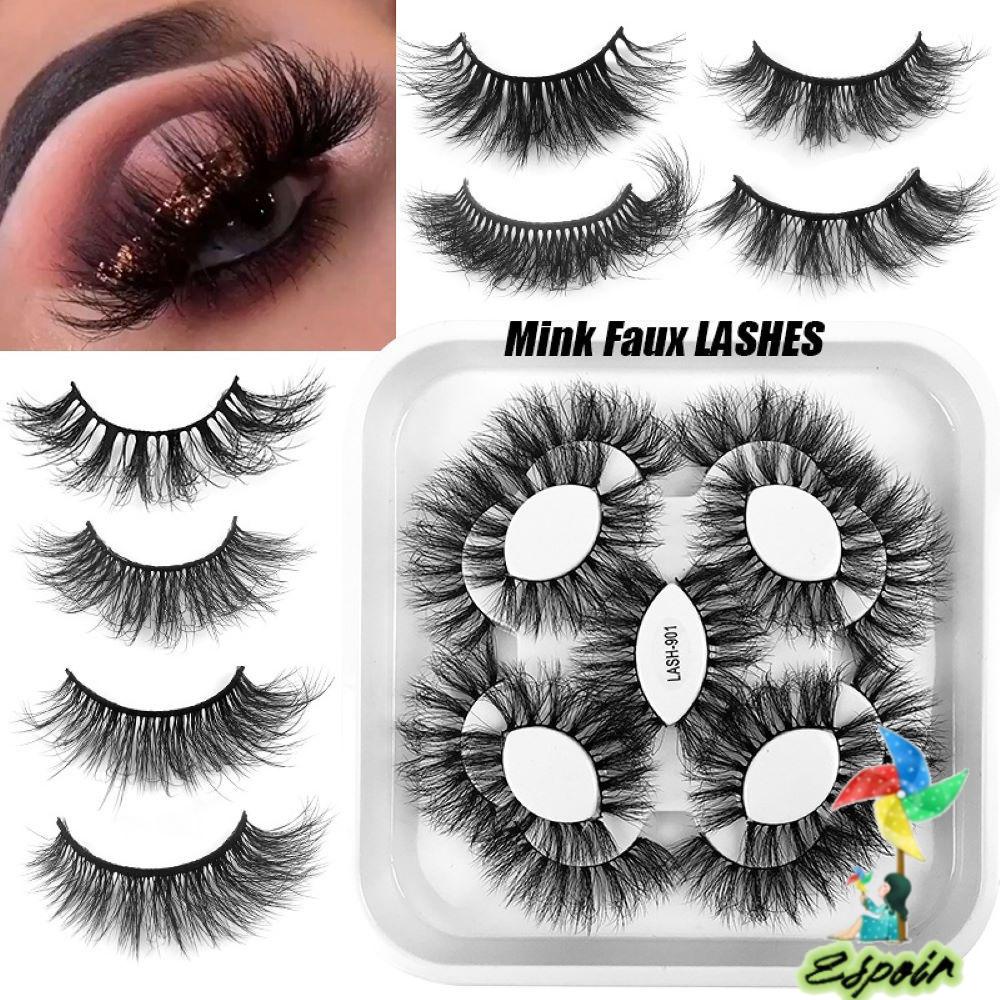 Set 9 Cặp Lông Mi Giả Mềm Handmade Dành Cho Trang Điểm Mắt