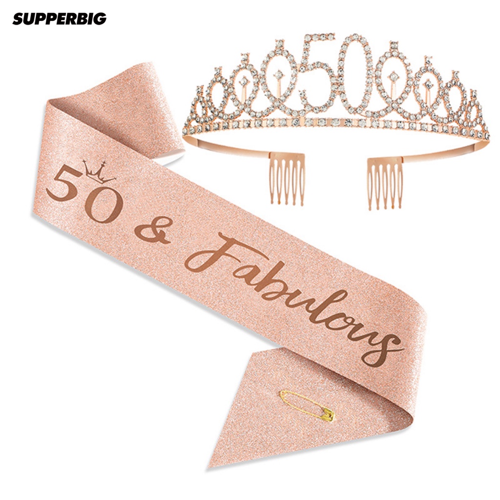 Vương Miện Thắt Dây Ruy Băng Đáng Yêu Cho Tiệc Sinh Nhật