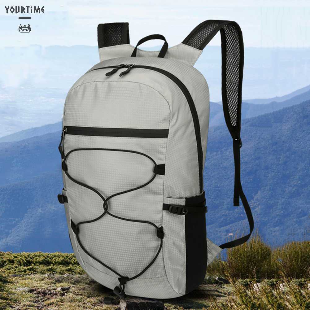 Ba Lô Nylon Gọn Nhẹ Có Thể Gấp Gọn Dùng Cho Leo Núi / Cắm Trại /