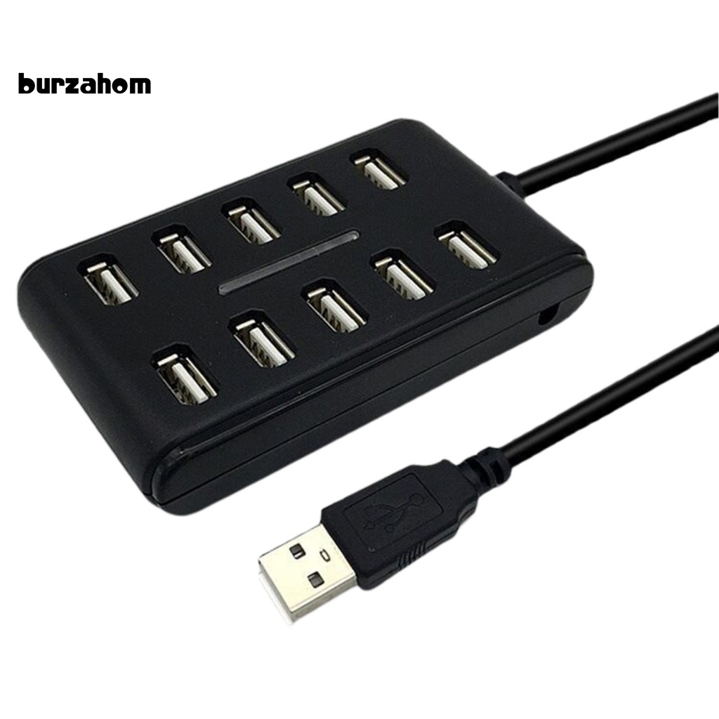Bộ Chia Cổng Usb 2.0 Kèm Công Tắc Dành Cho Máy Tính