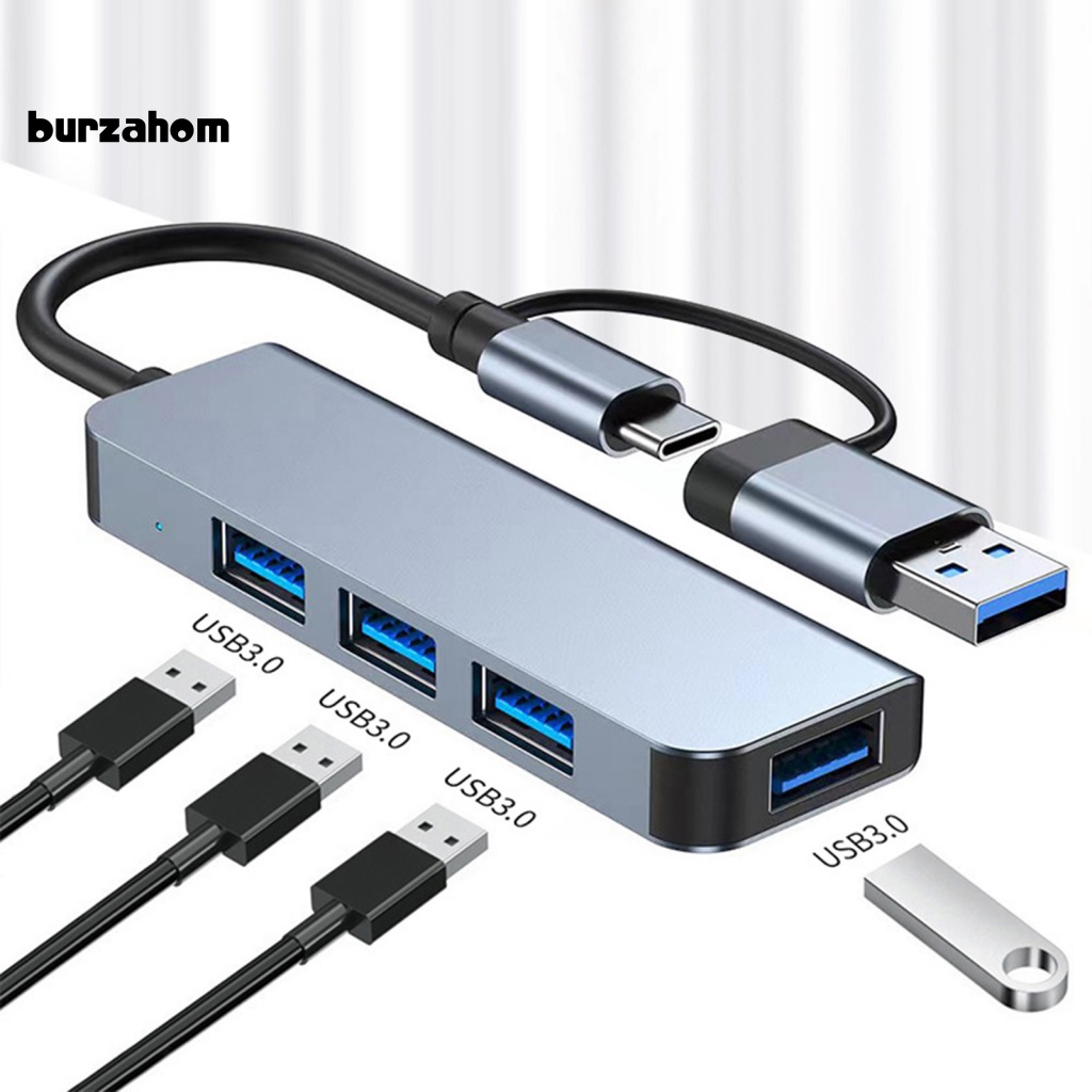 Bộ Chia Cổng USB 5 Trong 1 Đa Năng Cho Notebook