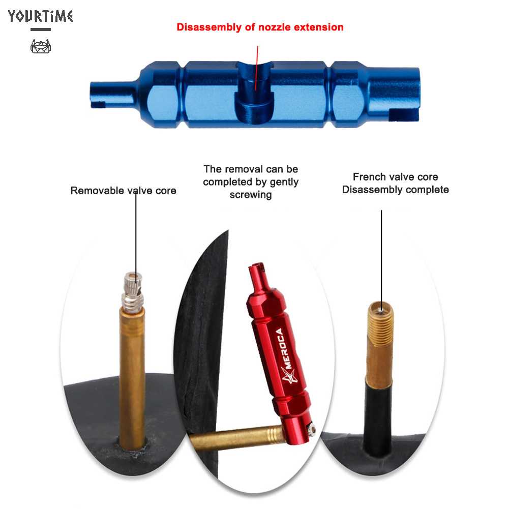 Dụng Cụ Tháo Lõi Van Xe Đạp MEROCA Chuyên Dụng