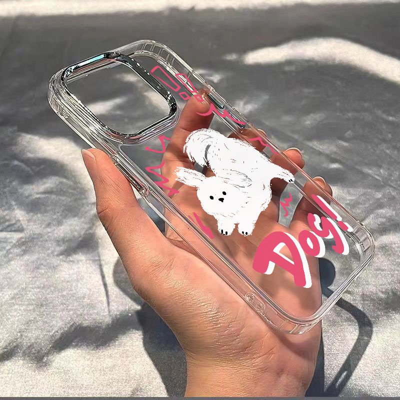 ✅Ốp Điện Thoại Chống Sốc Màu Hồng In Chữ Tiếng Anh Đơn Giản Cho Iphone 118 plus121314Ốp Điện Thoại Mềm 7In N0SC N0SC 7In Cho Pro