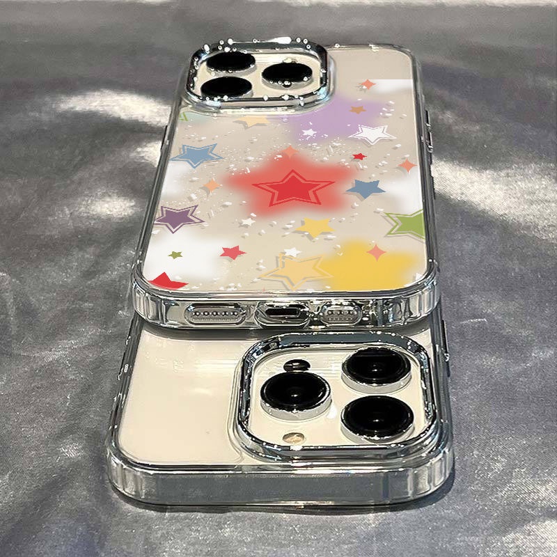 ✅Ốp Điện Thoại Mềm Chống Sốc Họa Tiết Đơn Giản Cho Iphone 12 / 13 max117 14pro 8 AK6D Plus