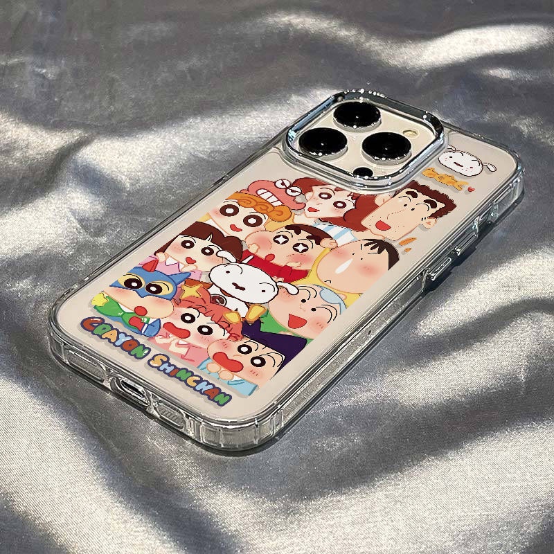 ✅Ốp Điện Thoại Dẻo Họa Tiết Hoạt Hình Cậu Bé Bút Chì Dễ Thương Chống Sốc Cho Iphone13Iphone12Xs Apple plus8ins 11 7 max14pro