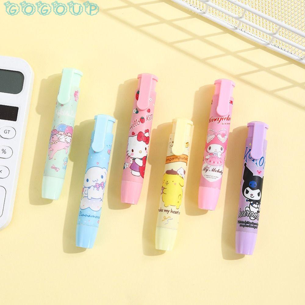 Bộ 3 Cục Tẩy Bút Chì Dạng Nhấn Dành Cho Trẻ Em