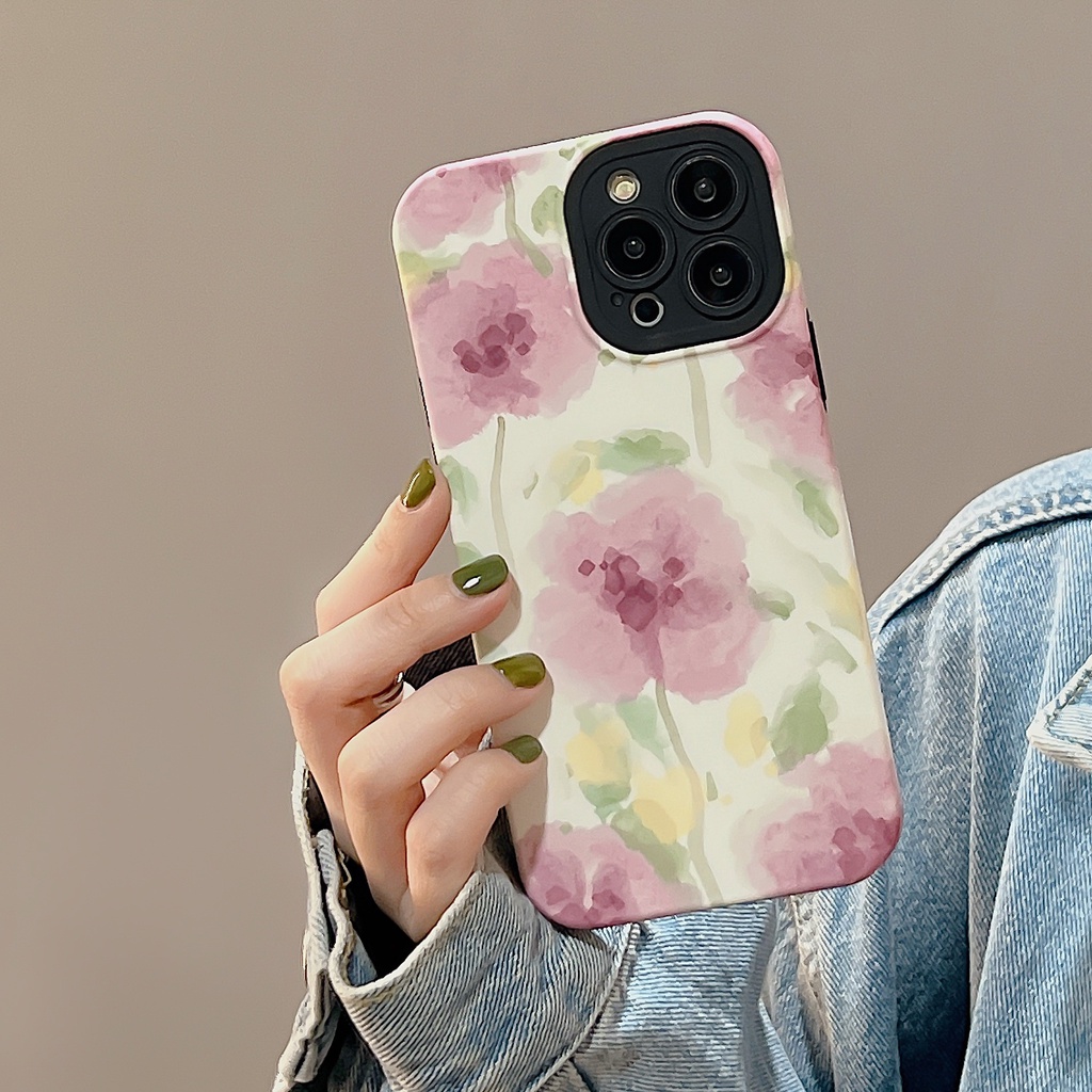 Ốp Điện Thoại PC Cứng Chống Sốc In Hình Tranh Sơn Dầu Cho iPhone 11 13 12 14 Pro Max