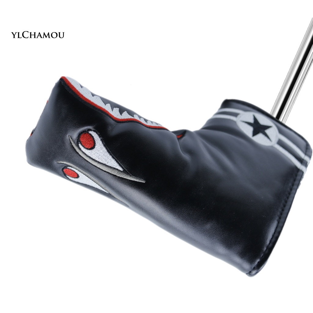 Ylchamou Vỏ Bọc Đầu Gậy Đánh Golf Bằng Da Giả Lót Nhung Dễ Vệ Sinh