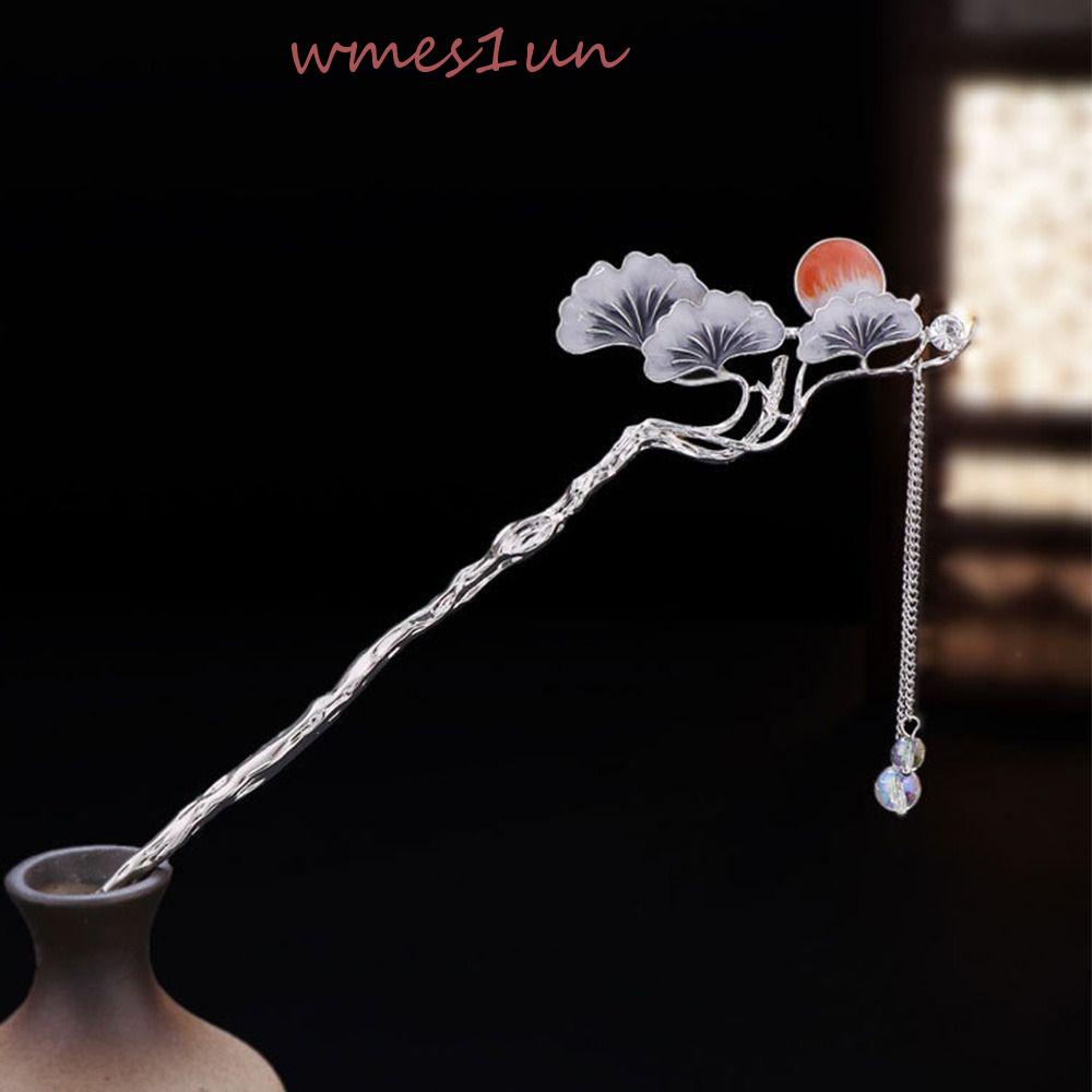 Trâm Cài Tóc Hình Đám Mây Phối Tua Rua Phong Cách Trung Hoa Tinh Tế 15H