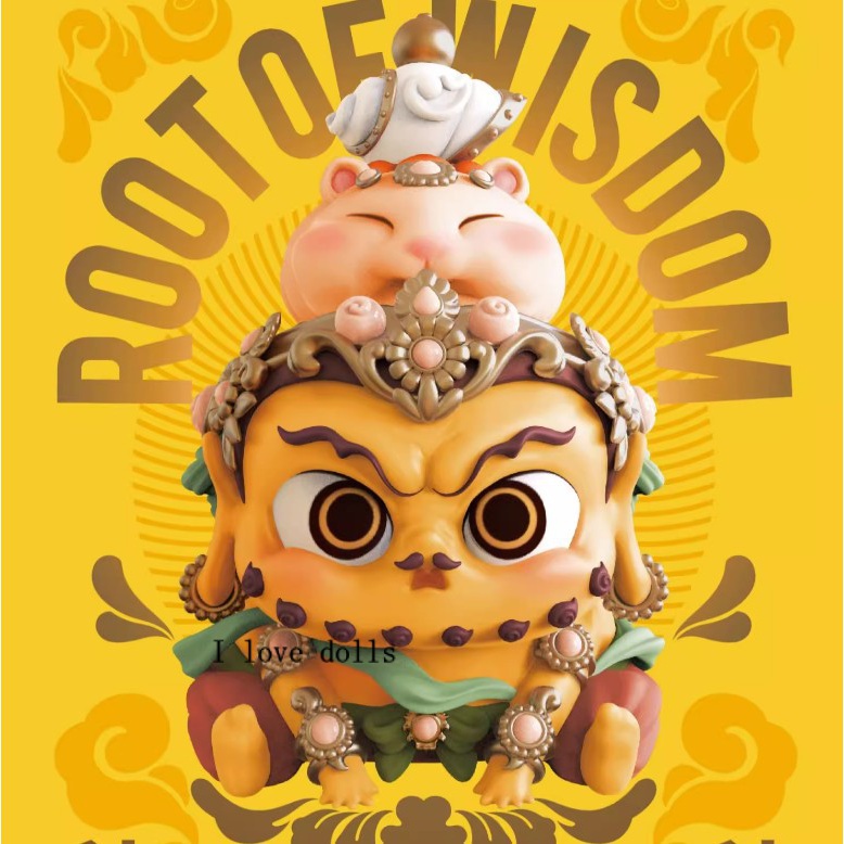 Mô Hình Búp Bê Fufu Tie Hui Gen Dễ Thương