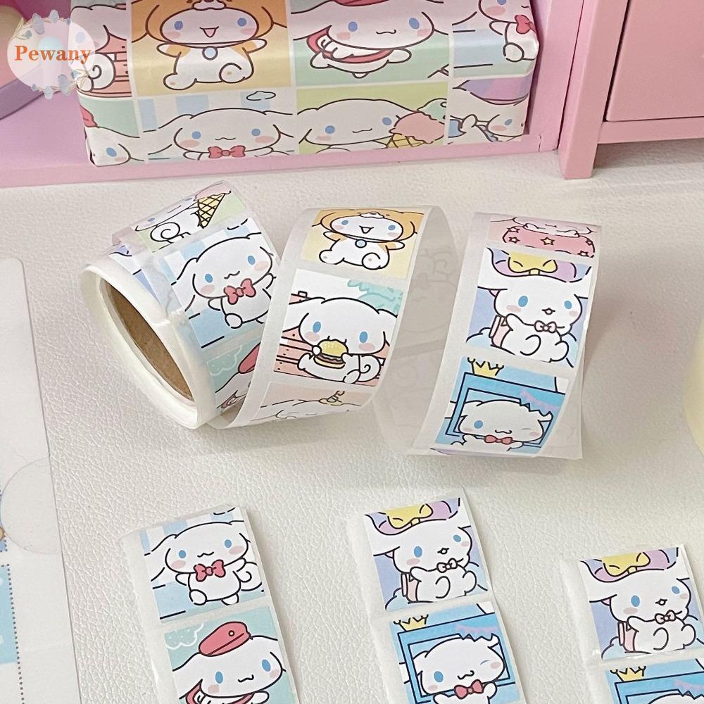 Nhãn Dán Trang Trí Sổ Tay / Điện Thoại Hình Cinnamoroll Kuromi DIY