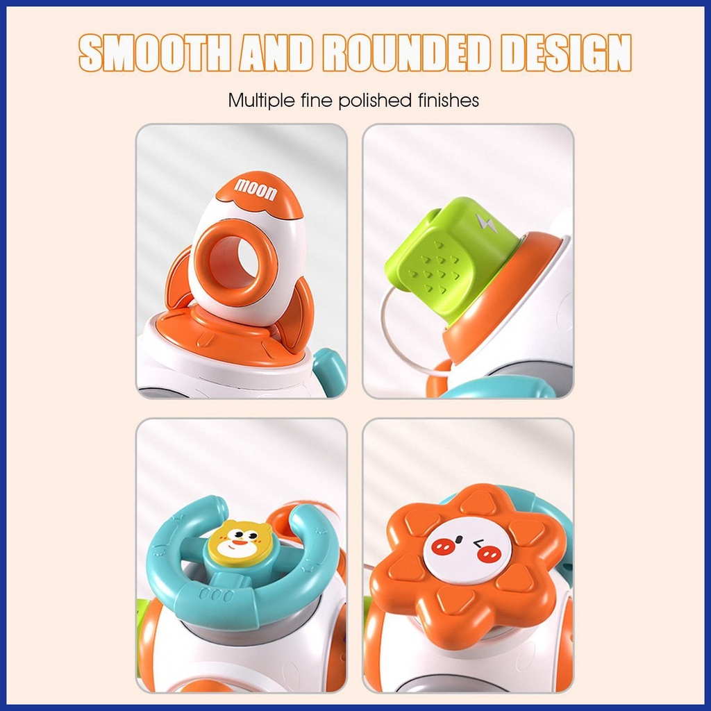 Đồ Chơi Khối Lập Phương Hexahedron Montessori Học Kỹ Năng Động Cơ Mịn Và Thân Giáo Dục Cho Bé Khi Đi Du Lịch