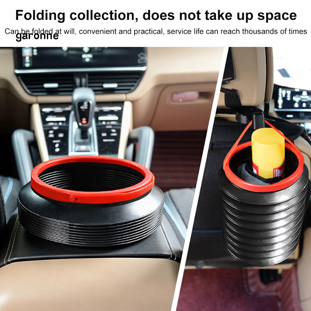 Thùng Đựng Rác Bằng Nhựa Có Thể Thu Gọn Tiện Dụng Cho Xe Hơi / Câu Cá