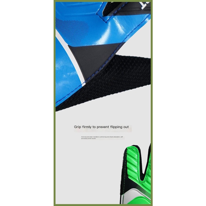 Găng Tay Thủ Môn Bằng Cao Su Latex Chống Trượt Chống Mài Mòn Bảo Vệ Ngón Tay Cho Bé