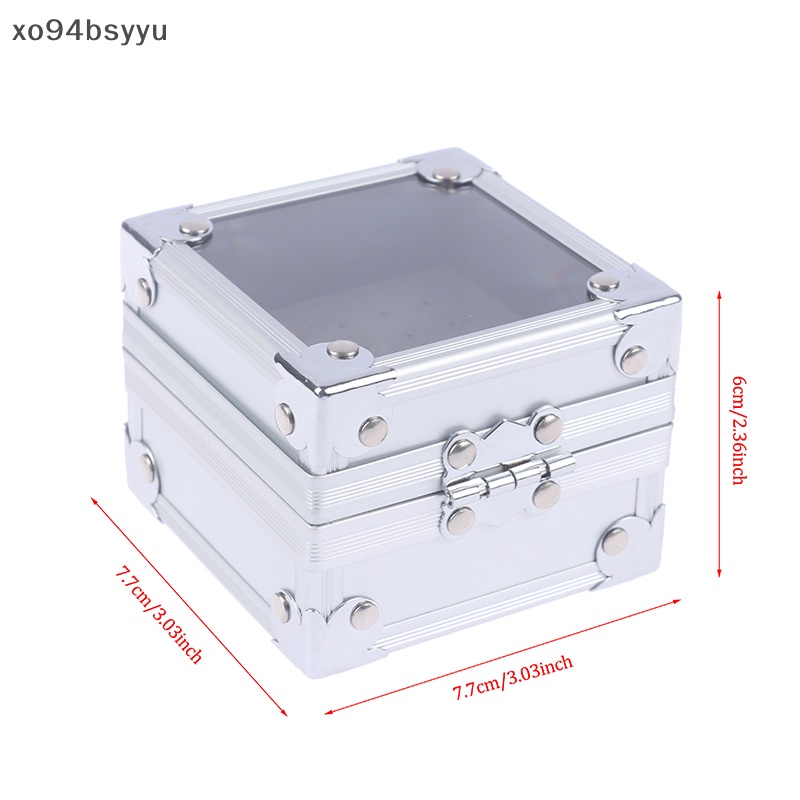 Hộp Đựng Đầu Mài Móng Tay Bằng Nhôm 25 Ngăn Xo94Bsyu