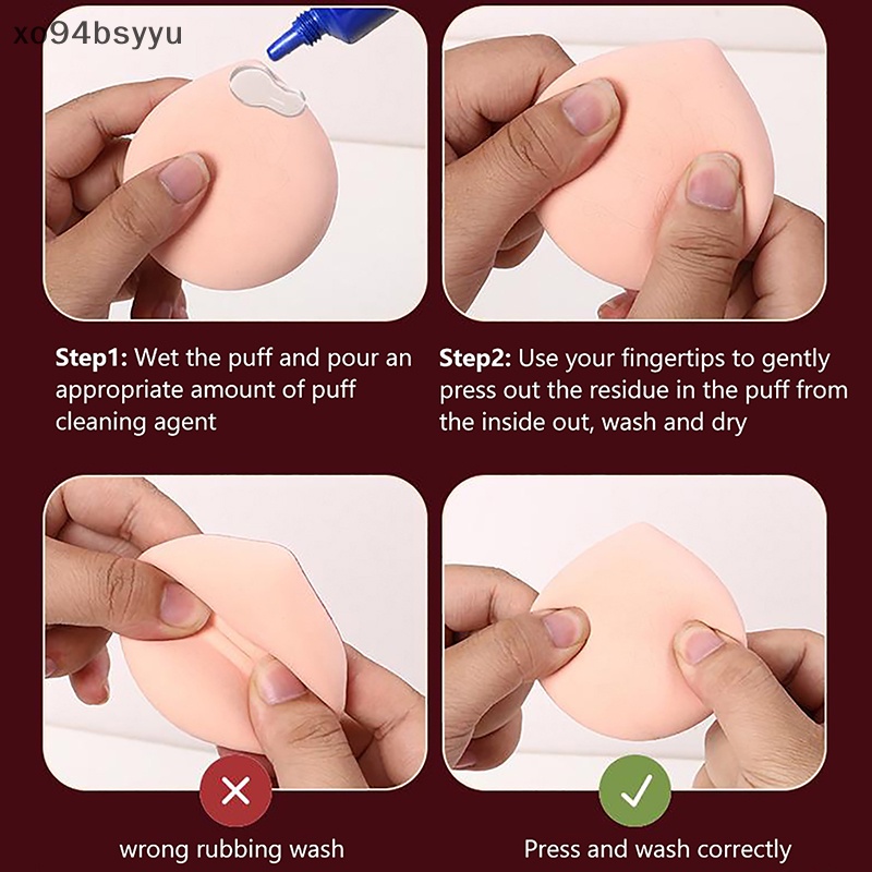 Mút Trang Điểm Xo94Bsyu Sử Dụng Cả Dạng Ướt Và Khô Tiện Dụng
