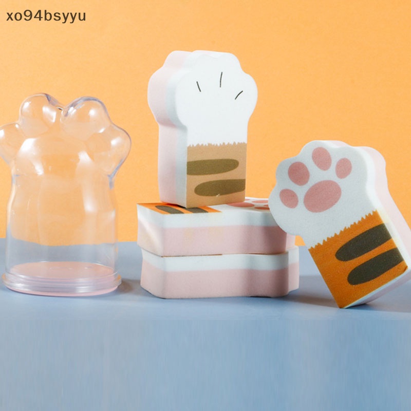 Hộp Mút Trang Điểm xo94bsyyu Hình Móng Vuốt Mèo Cho Nữ