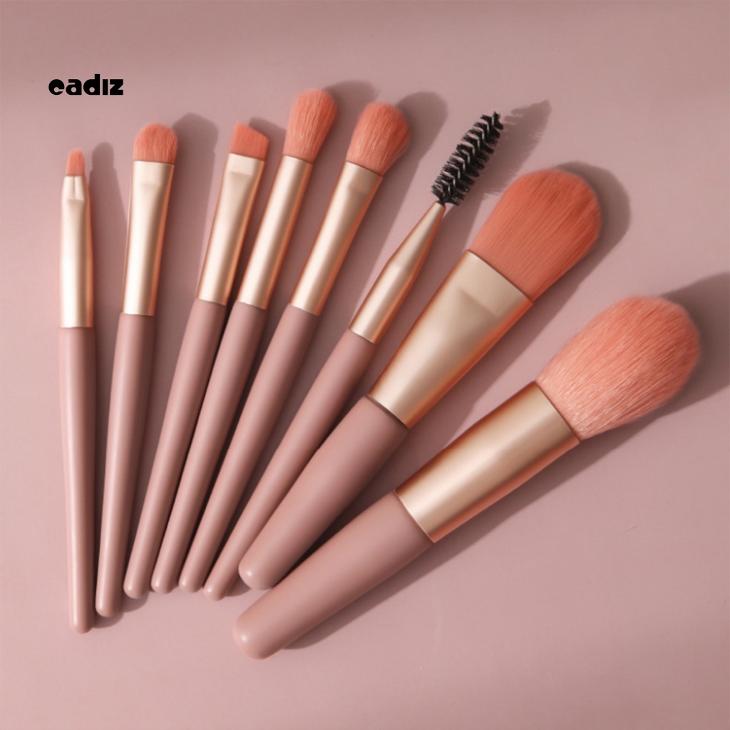 Bộ 8 Cọ Trang Điểm CADI 8 Cọ Mềm Mại Nhỏ Gọn Dành Cho Bạn Gái