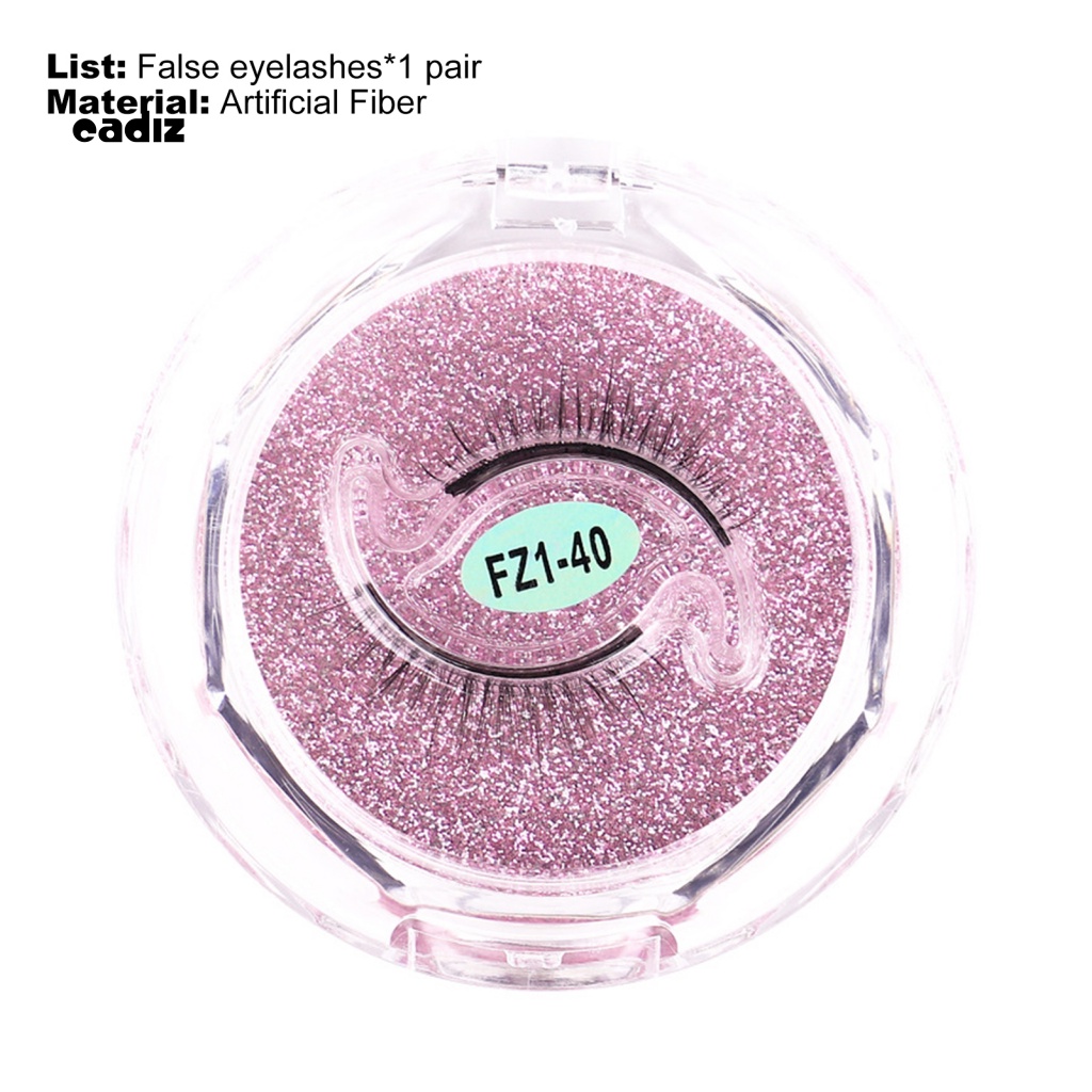 1 Cặp Lông Mi Giả Cong Tự Nhiên Tái Sử Dụng Nhiều Lần