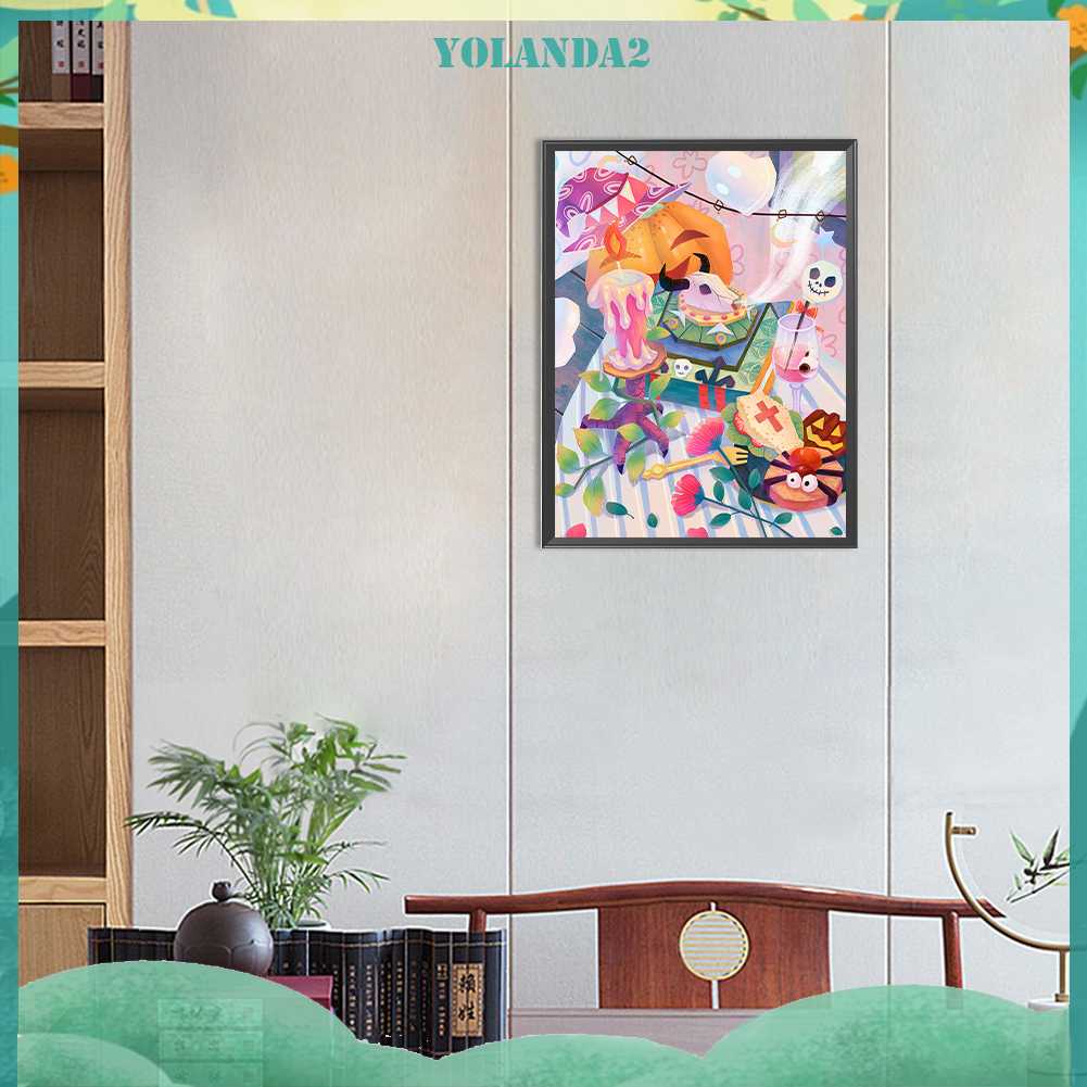 Tranh Đính Đá Kim Cương Toàn Bộ 5D DIY Hình Vẽ Trừu Tượng Trang Trí Nhà Cửa