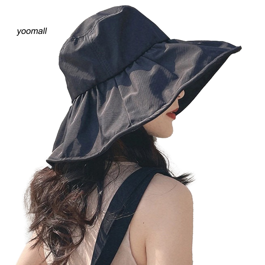 Nón Vành Tròn Lót Vinyl Chống Nắng Thời Trang Cho Nữ