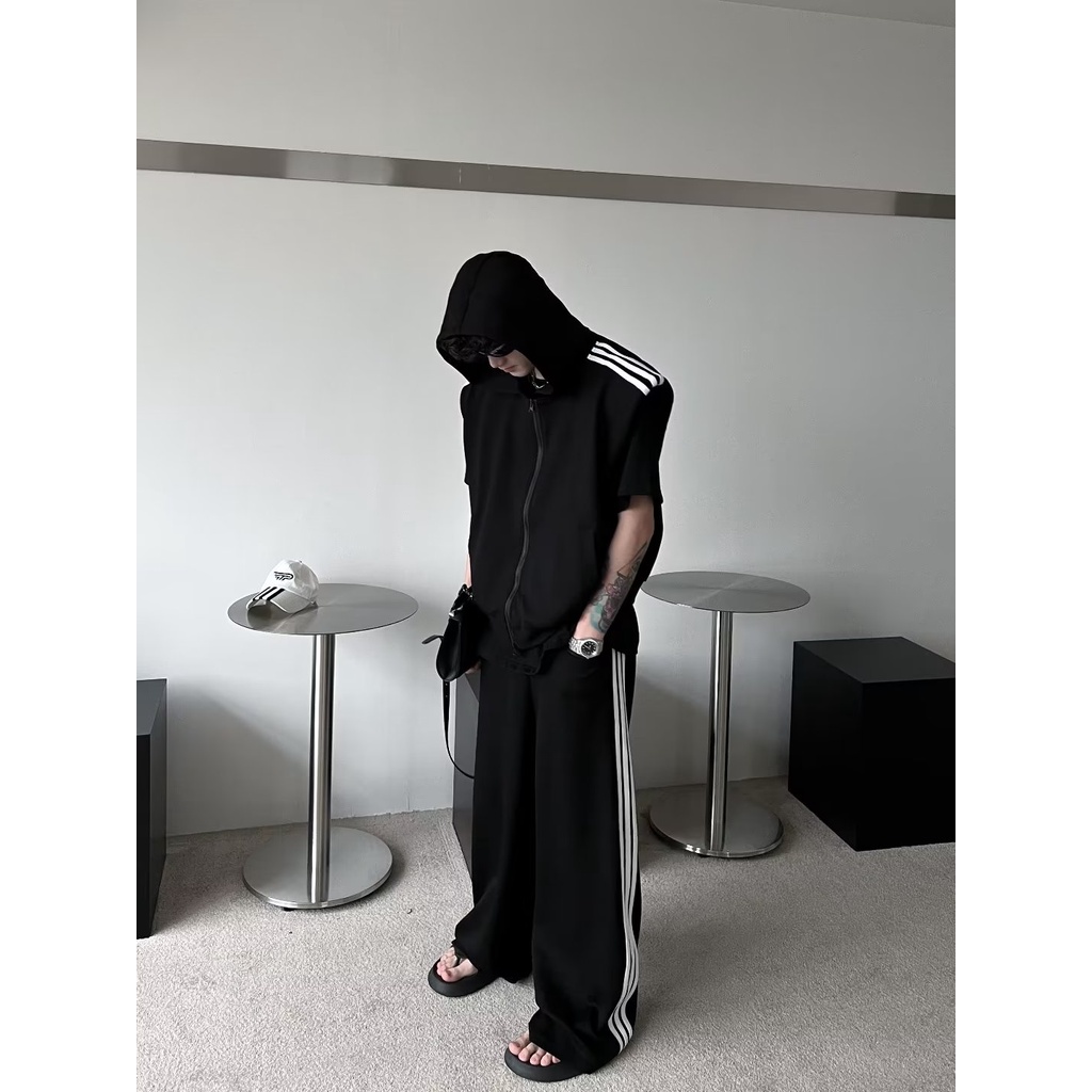 Quần Thể Thao Ba Tất Ống Rộng Thời Trang Mùa Hè Dành Cho Nam 2023