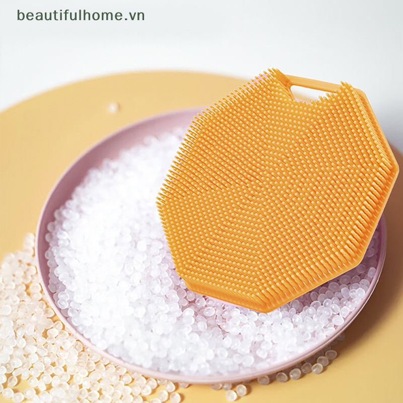 Bàn Chải Silicone Rửa Mặt Mát Xa Tiện Dụng