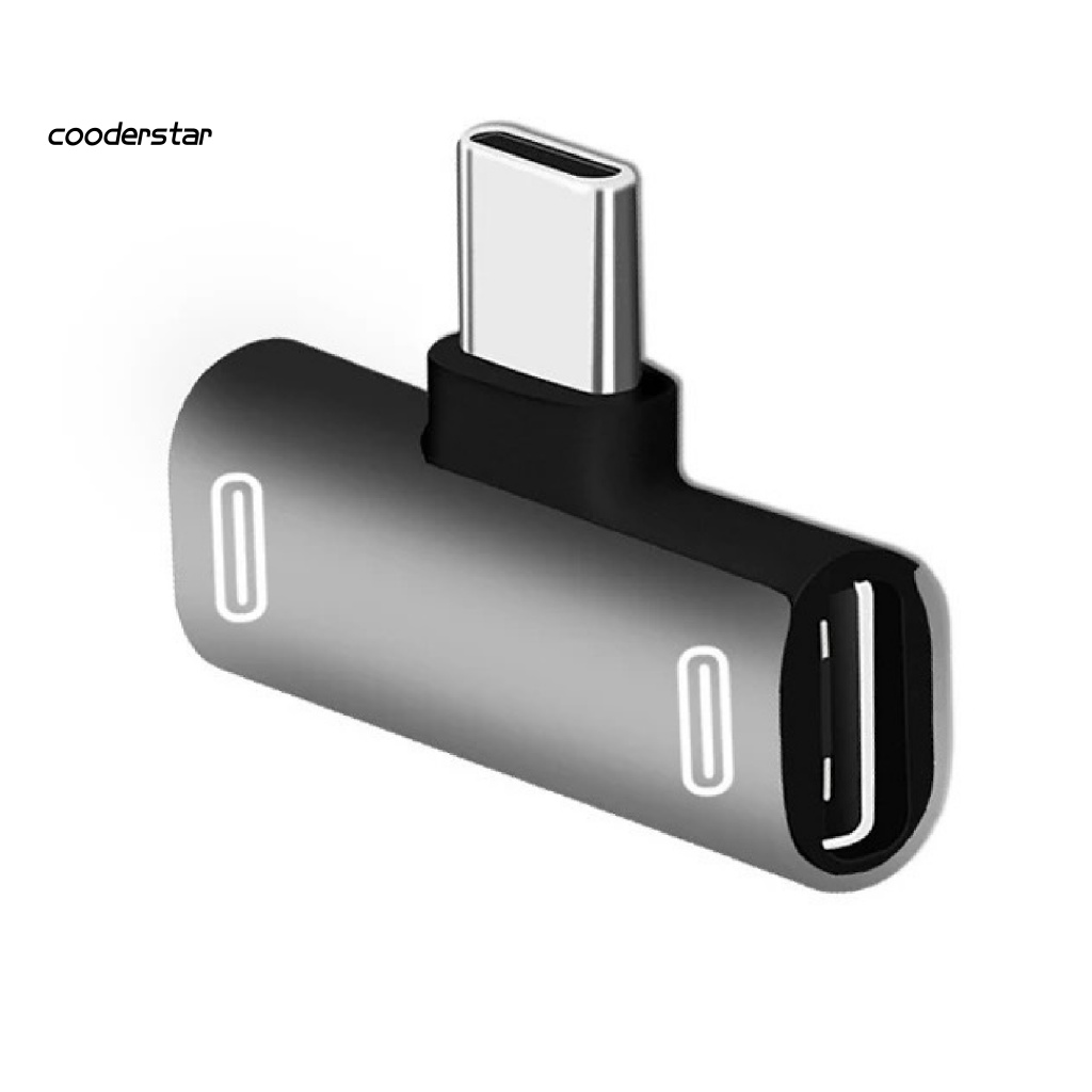 Bộ Chuyển Đổi USB Type C Sang Hai Cổng Type-C Bằng Hợp Kim Đa Năng Tiện Dụng