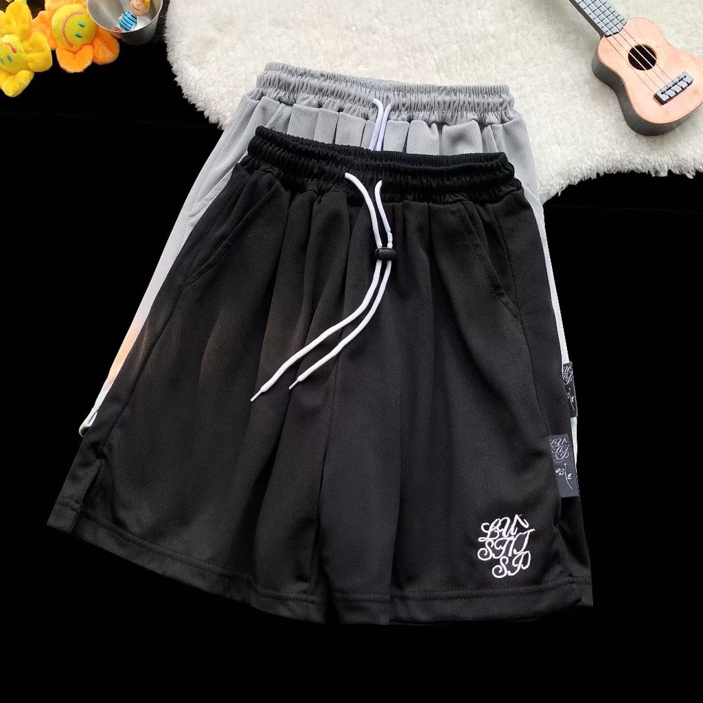 Quần Lửng Mùa Hè Phong Cách Đường Phố Mỹ Kiểu Mới Cho Nam Và Nữ