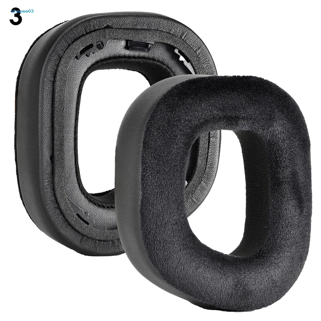 1 Cặp Đệm Tai nghe không dây Dày Dặn Thoải Mái Màu Đen Dành Cho CORSAIR HS80 RGB