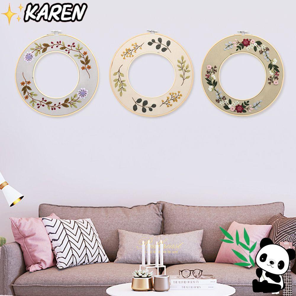 Túi Đựng Dụng Cụ Thêu Tranh Treo Tường Trang Trí Nhà Cửa Cho Người Mới Bắt Đầu